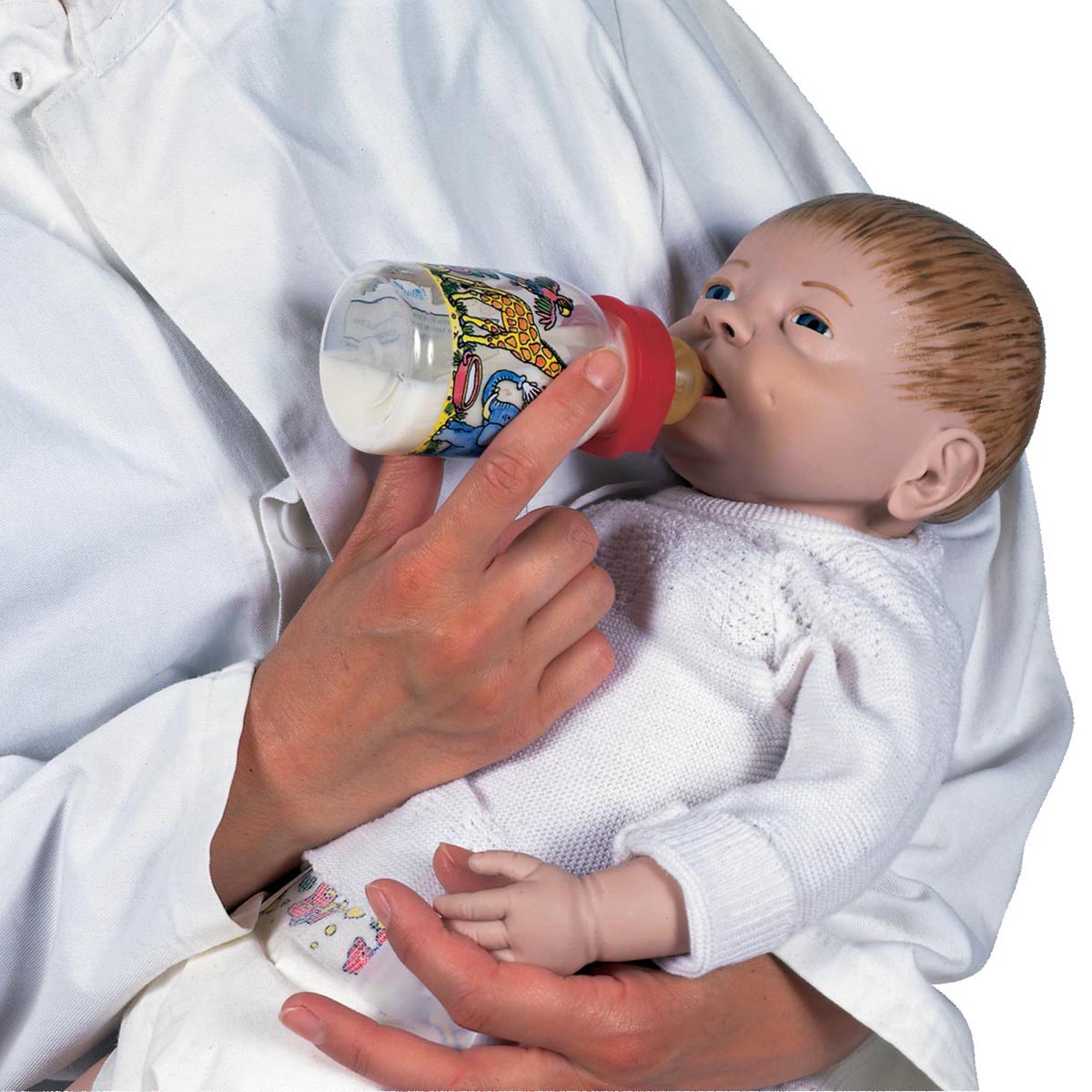 Male Baby Care Model, Light Skin
