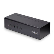 StarTech.com 4-Port Dual-Monitor DisplayPort KVM Switch, 4K 60Hz