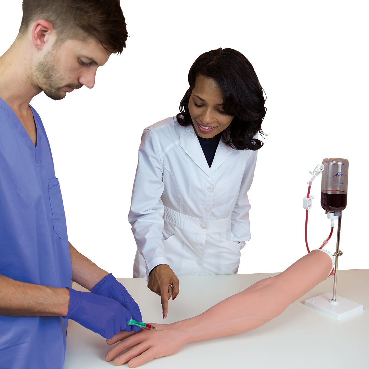 IV Injection Arm, Light Skin