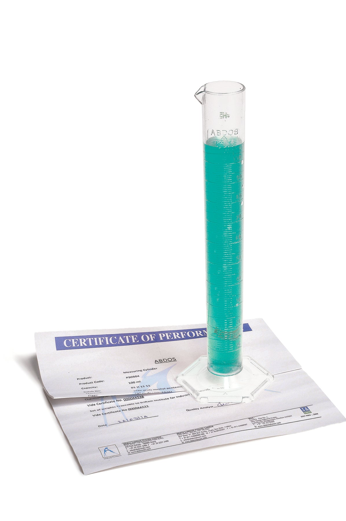 United Scientific® Measuring Cylinder, PMP, Class A, 10 mL