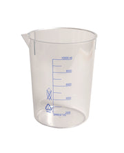 United Scientific® Beakers, Printed Graduations, Polymethylpentene,PMP, 10000 mL