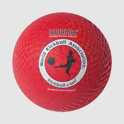 P. E. Balls - 8.5" Rubber Official World  Kickball Association Game Ball, Adult Size, Red