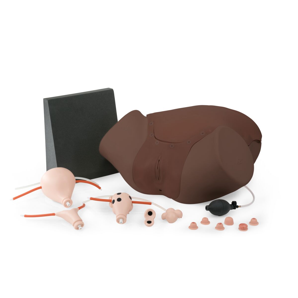 The 3B Scientific® Gynecologic Skills Trainer P91 is an adult-sized lower torso designed as a versatile clinical training tool to add hands-on experience for learners practicing gynecologic skills.