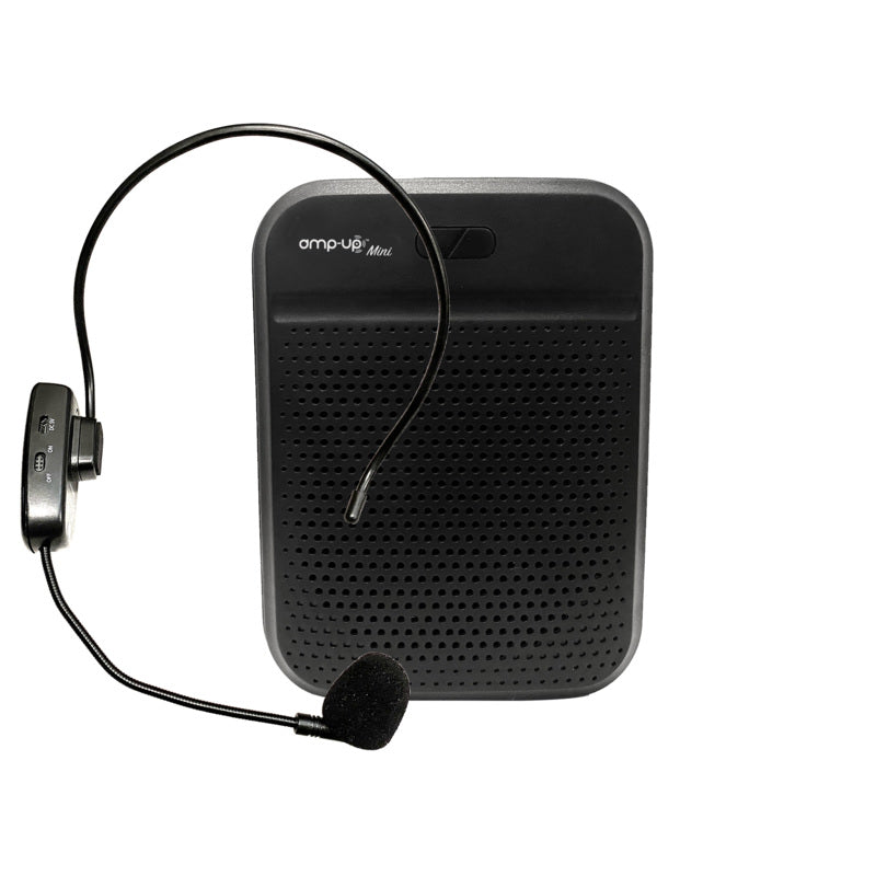 Amp-Up™ Mini Personal UHF Voice Amplifier with Wireless Microphone