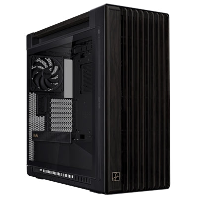 ASUS - ProArt PA602 Wood Edition Mid-Tower Case PA602/WOOD/BLK/TG// - Black