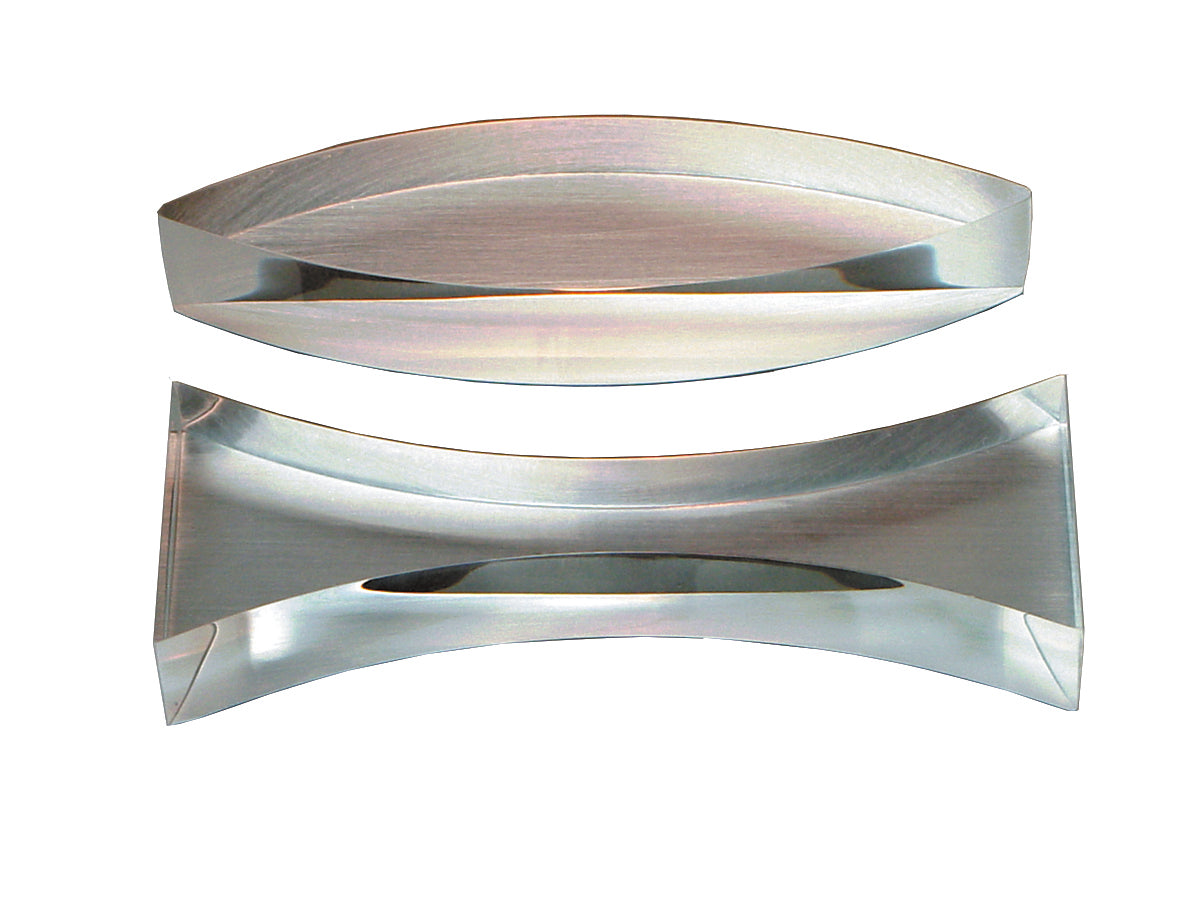 United Scientific® Acrylic Lens, Double Concave, 86Mm Long, 15Mm Thick, 18Mm Wide At The Center