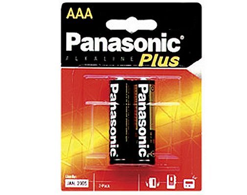 Panasonic Alkaline Plus Power AAA 2-Pack