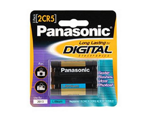Panasonic 2CR5 Photo Lithium Battery