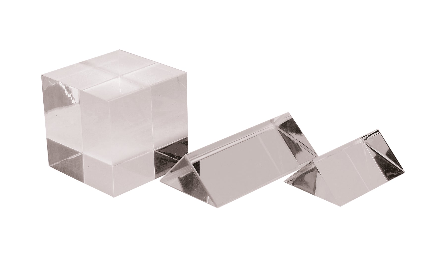 United Scientific® Acylic Prism, 50mm X 47mm X 67mm