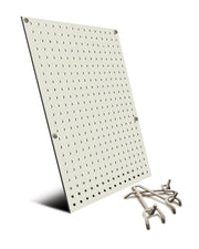 Pegboard Kit with 20 hooks for Book Browser and Library on Wheels Series Carts