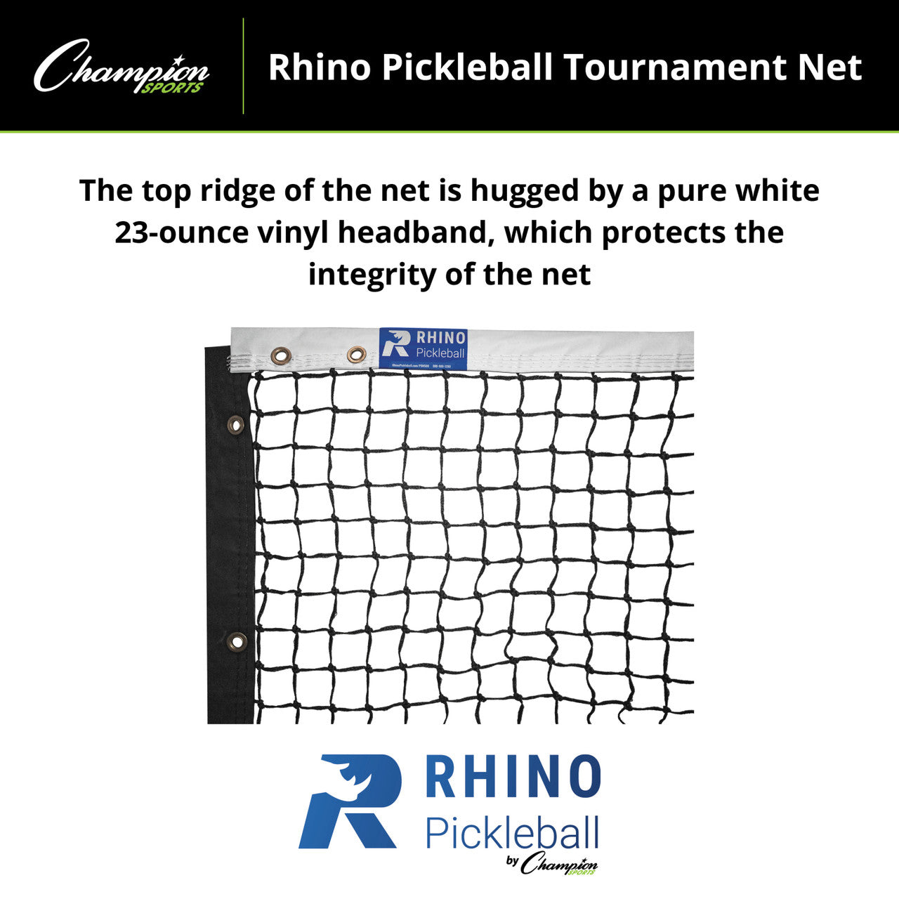 Rhino Tournament Pickleball Net