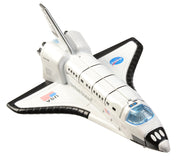 Diecast Pull Back Space Shuttle, With Lights & Sound In Tray Display