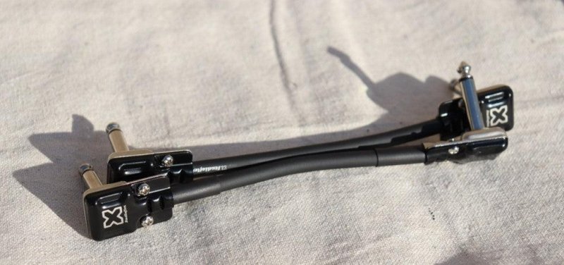 Studioflex PC-2-PCK Pedal Connect Cables 4 Inch / 10Cm (2 PACK)