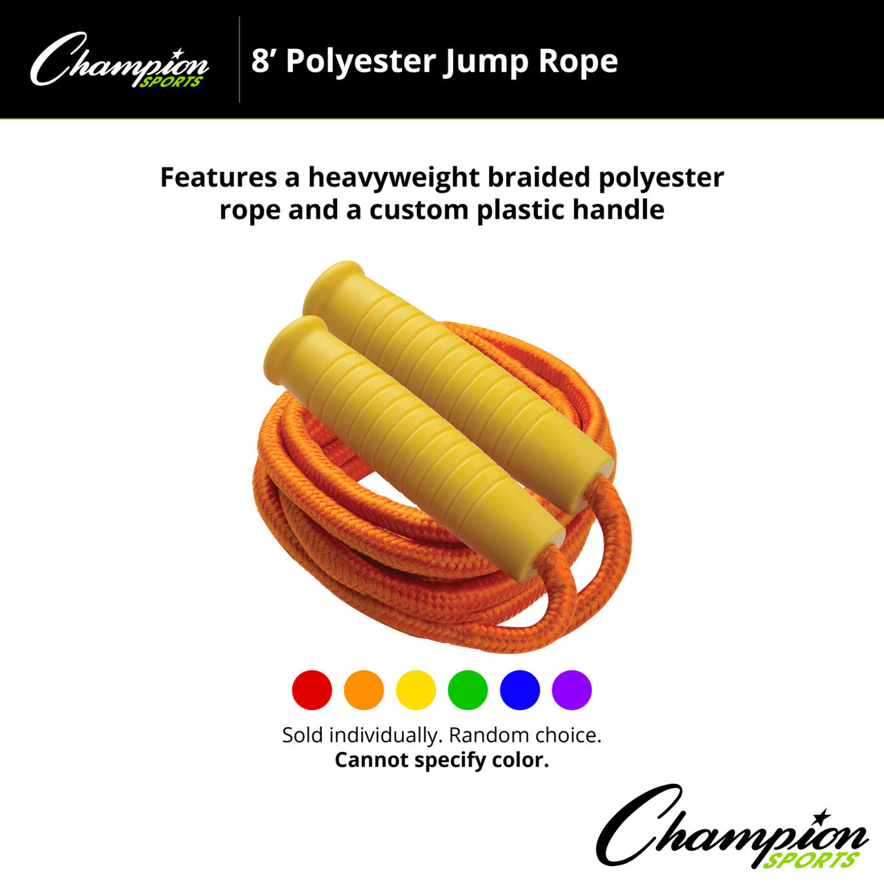 8 FT Polyester Jump Rope