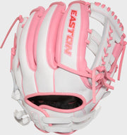 Easton Pro Collection Series 11.5-Inch Softball Glove - Right Hand Thrower - White/Mint