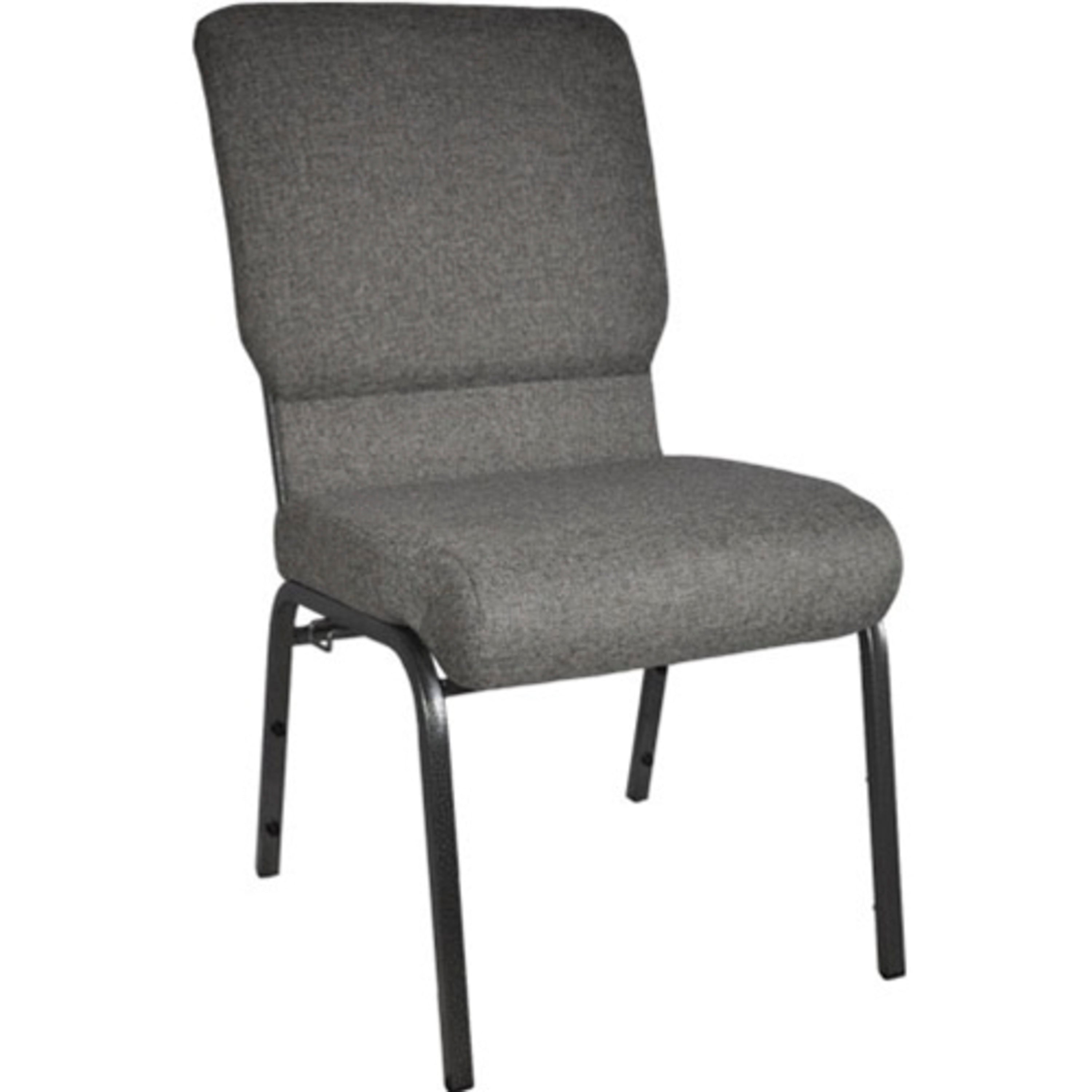 Advantage Charcoal Gray Church Chair 18.5 in. Wide