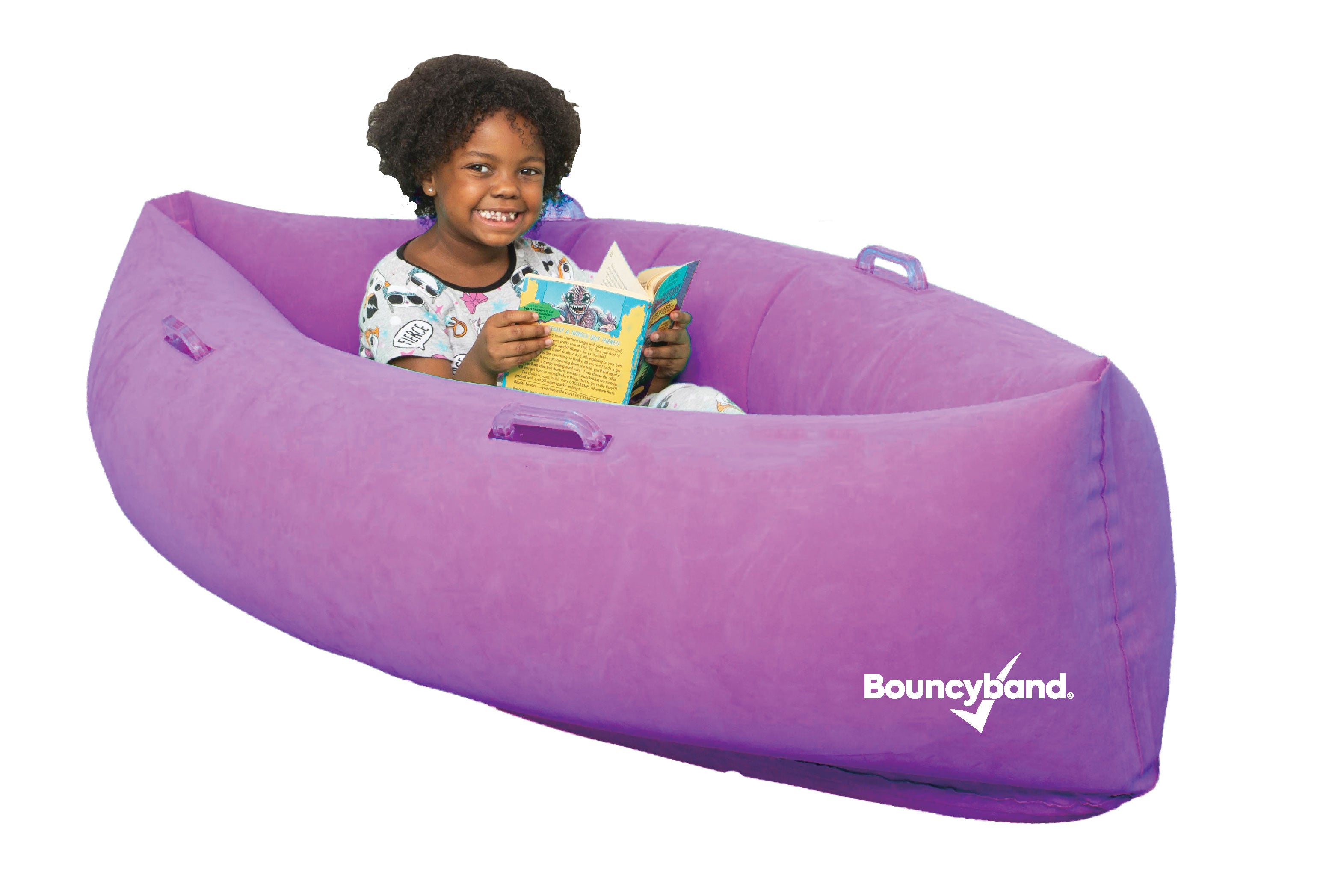 60" Comfy Hugging Peapod Sensory Pod -Purple