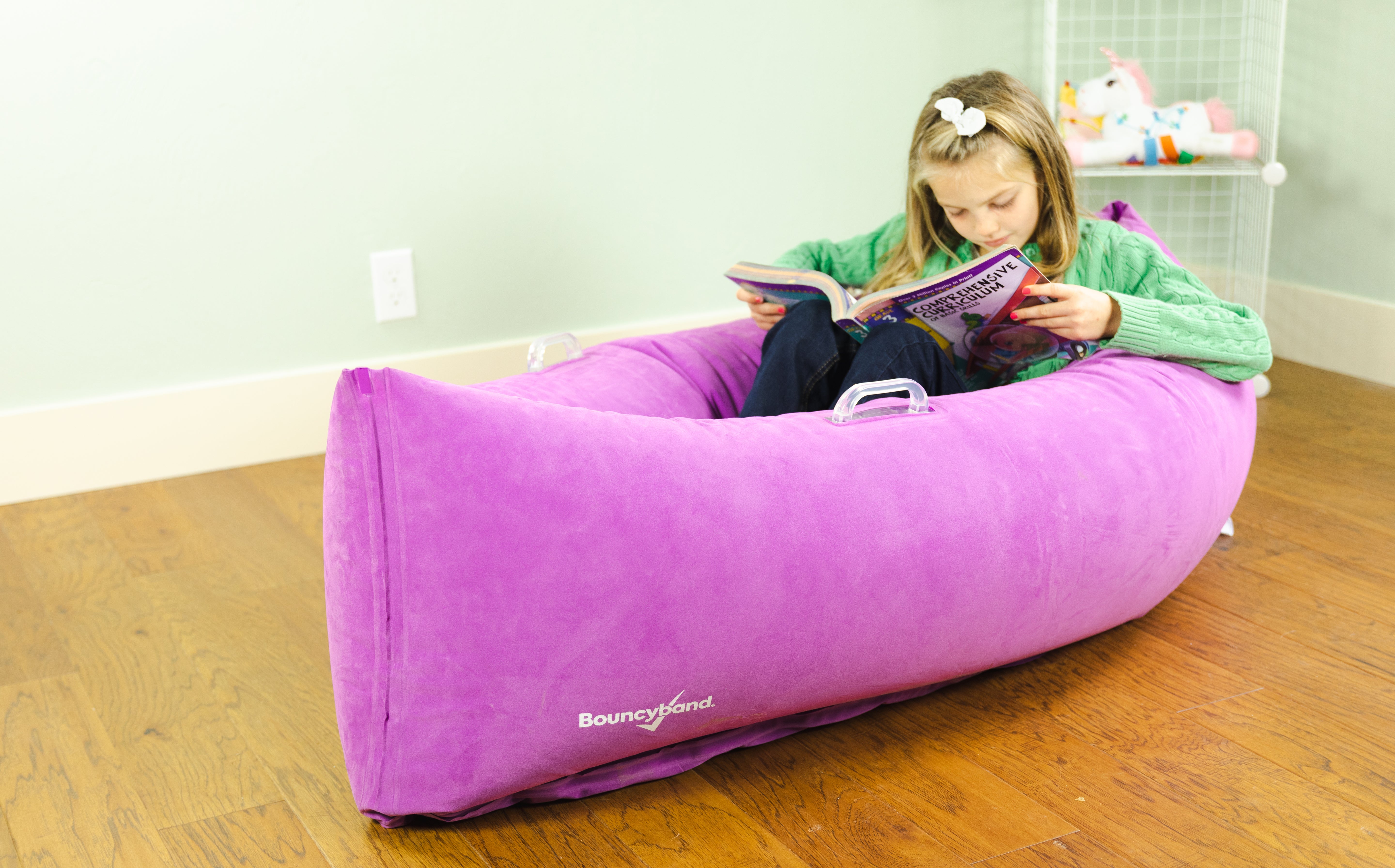 60" Comfy Hugging Peapod Sensory Pod -Purple