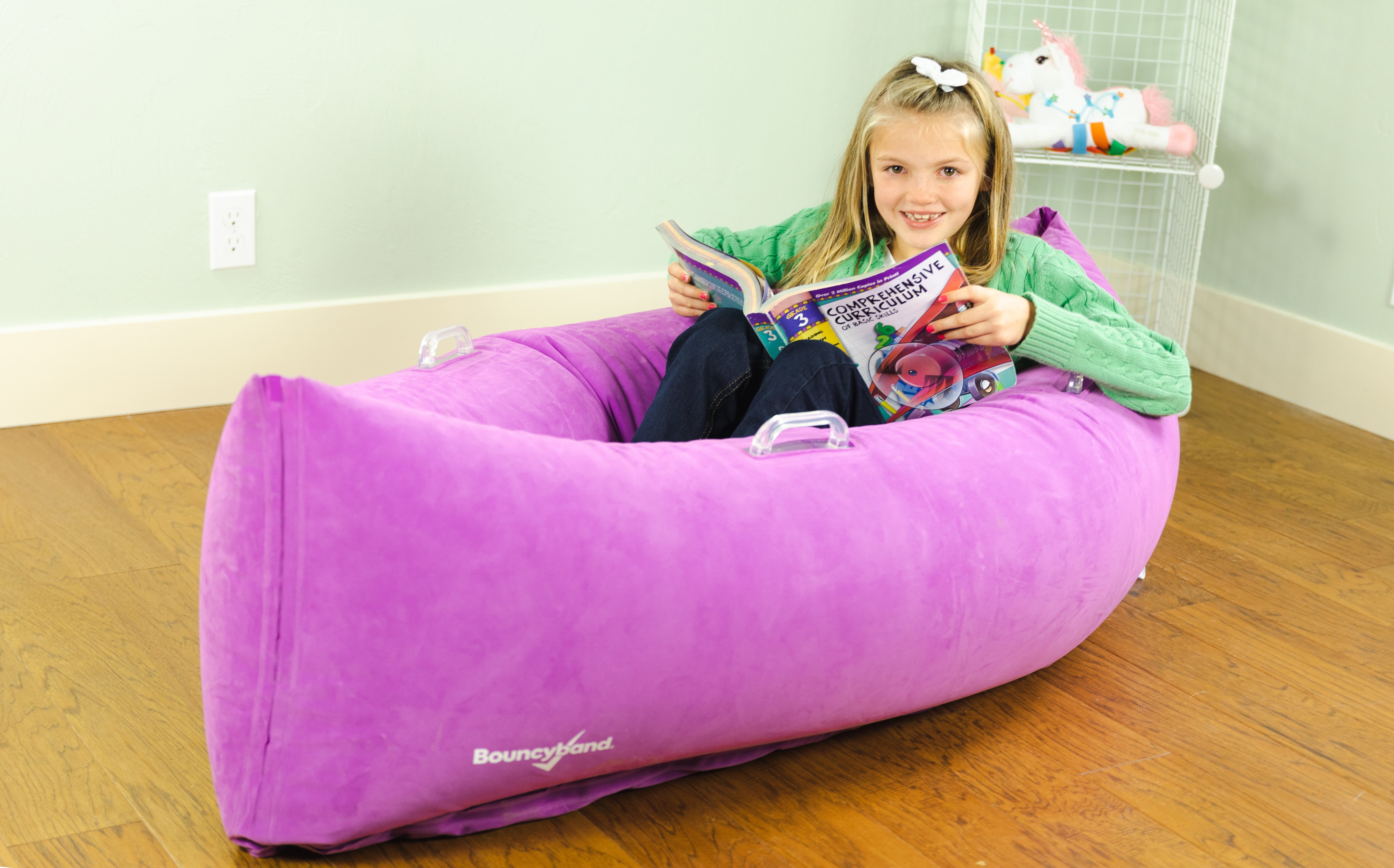 60" Comfy Hugging Peapod Sensory Pod -Purple
