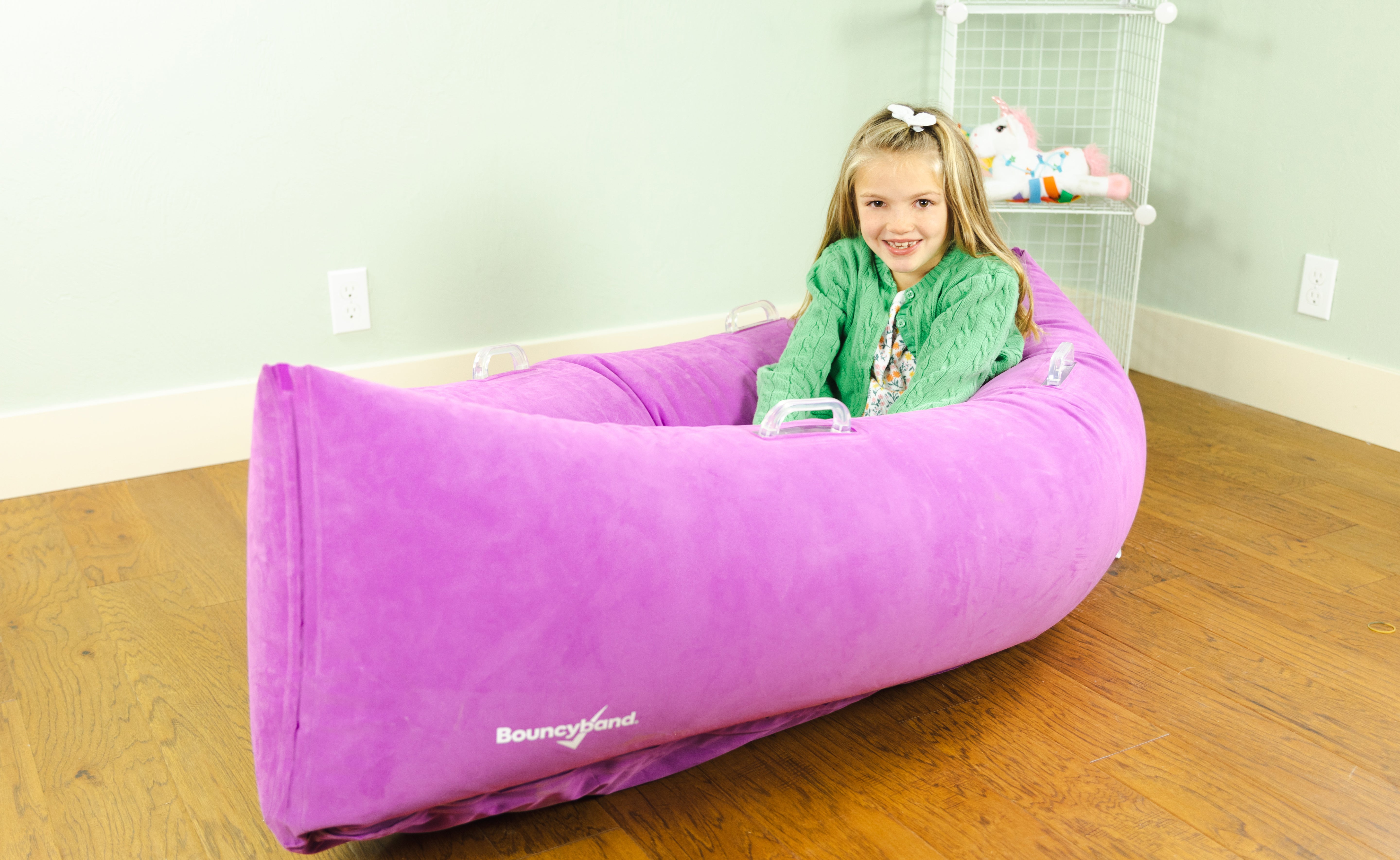 60" Comfy Hugging Peapod Sensory Pod -Purple