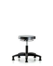 Polyurethane Stool - Desk Height with Stationary Glides