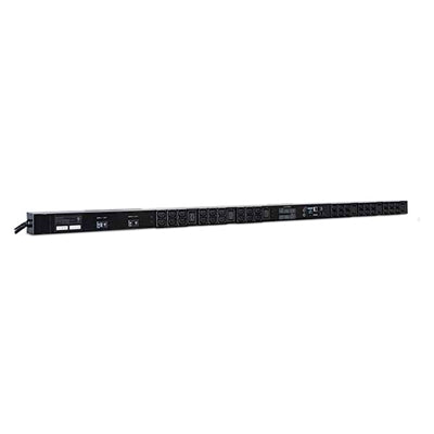 CyberPower PDU31106 Single Phase 200, 240 VAC 30A Monitored PDU, PDU31106