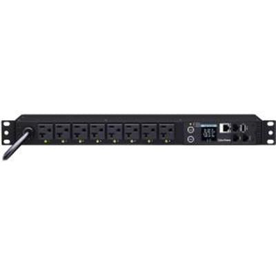 CYBERPOWER PDU41002 8 Outlets Horizontal Wall Rack Singular
