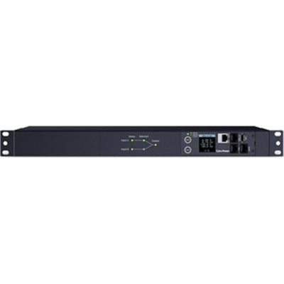 PDU, Switched, Rack Mounted, 5-20R, L5-20P, 10 Ft., Black