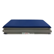 Toddler KinderMat Blue/Gray W/ Pillow, 3/4", Pack of 10