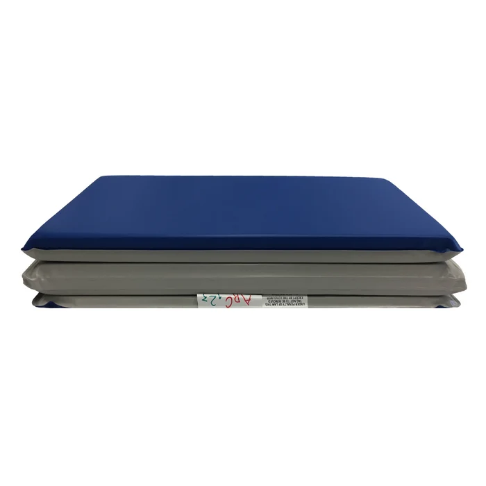 Toddler KinderMat Blue/Gray W/ Pillow, 3/4", Pack of 10