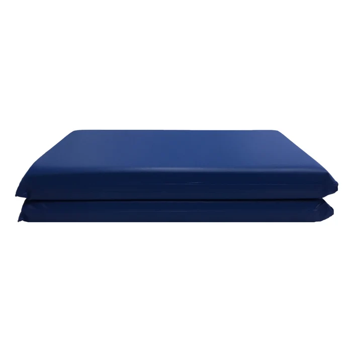 Toddler KinderMat Blue/Gray W/ Pillow, 3/4", Pack of 10