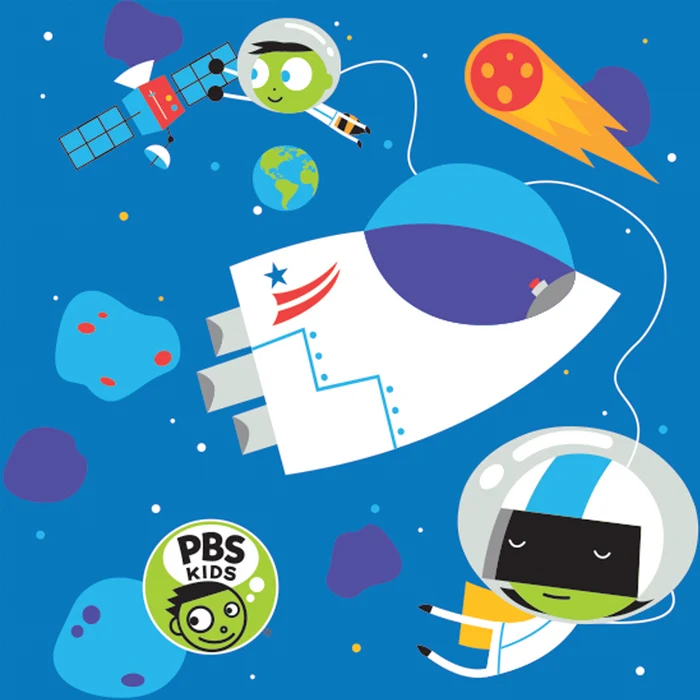 PBS Kids Space Explorer Sheet Regular - 21.25" x 47"