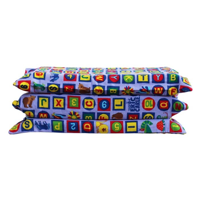 Eric Carle Alphabet and Numbers Sheet - Regular- 21.25" x 47"