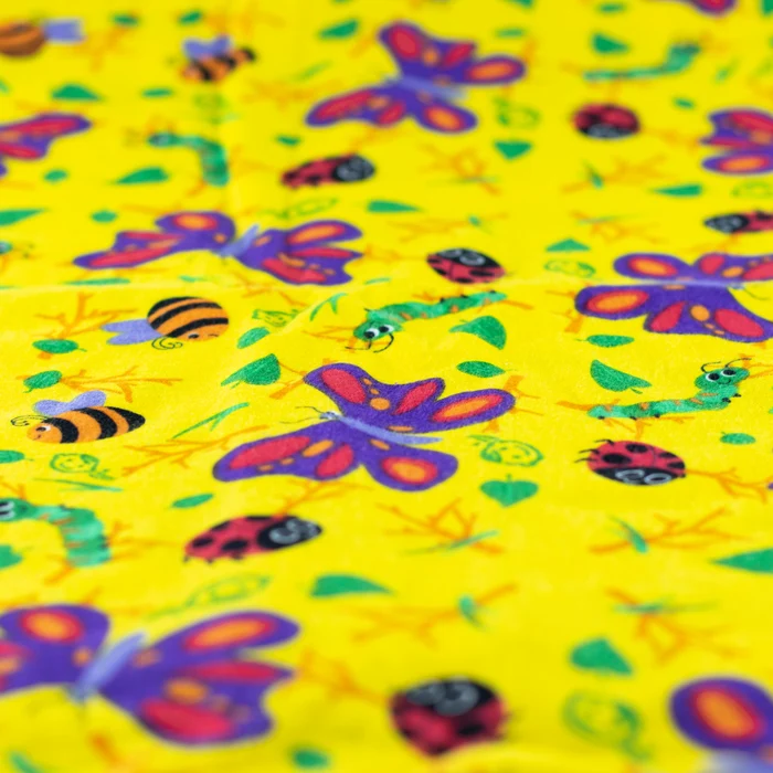 KinderMat Sheet - Bug Buddies, Regular - 21.25" x 47"