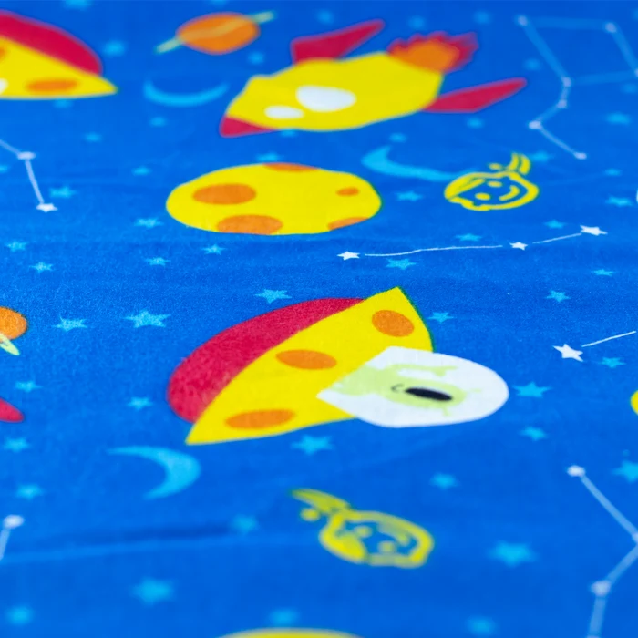 KinderMat Sheet - Space Time, Regular- 21.25" x 47"