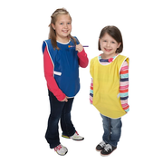 Short Sleeve KinderSmock - 12 Pack - 6 yellow + 6 blue
