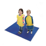 Blue Mess Mat 42” x 54”