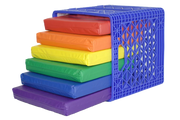 KinderCrate-Blue-6 Pack Cushions