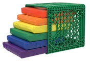 KinderCrate-Green-6 Pack Cushions
