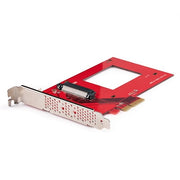 StarTech.com U.3 to PCIe Adapter Card PCIe 4.0 X4 Adapter for 2.5" U.3 NVMe SSDs SFF-TA-1001 PCI Express Add-in Card for Desktops/Servers TAA Complian