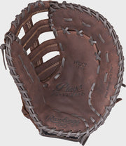 Rawlings Player Preferred Adult Series First Base Mitt 12.5-Inch Baseball Glove - Left Hand Thrower - Dark Brown