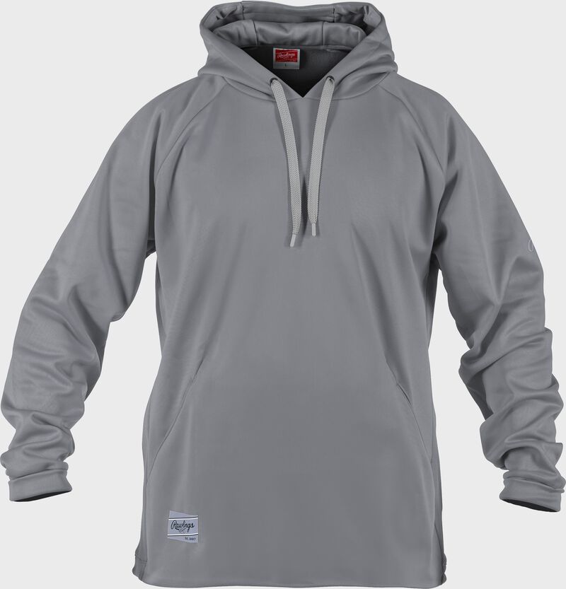 Rawlings Adult Colorsync Performance Pullover Hoodie - Extra Large - Blue Gray