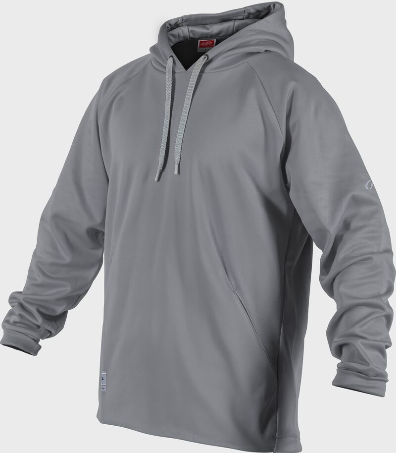 Rawlings Adult Colorsync Performance Pullover Hoodie - Large - Blue Gray