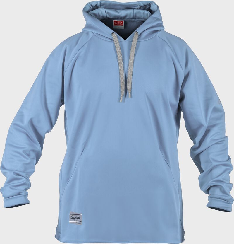 Rawlings Youth Colorsync Performance Pullover Hoodie - Large - Columbia Blue