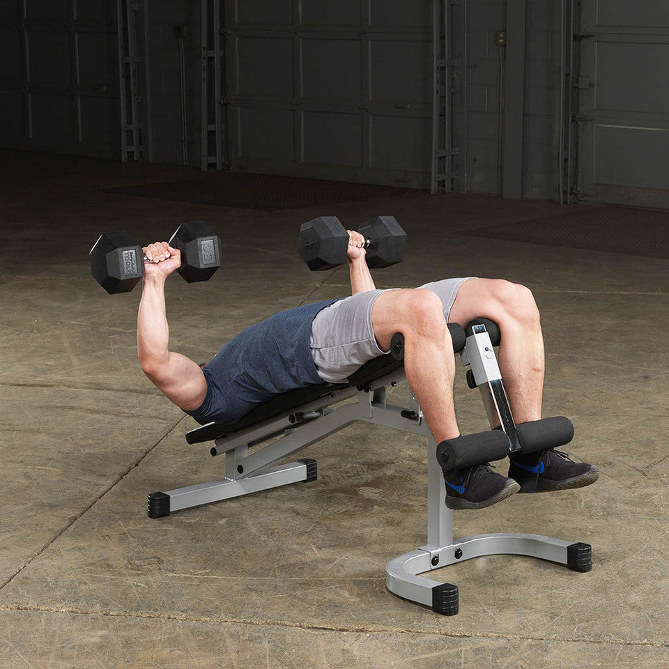 Powerline Flat Inc/Decline Utility Bench, Pfid130X