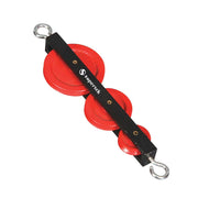 Pulley, Alum., Triple Tandem, 50,40 And28mm Dia.