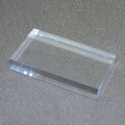 Block Acrylic, Measures 115 mm X 65 mm X 20 mm. All Sides Polished.