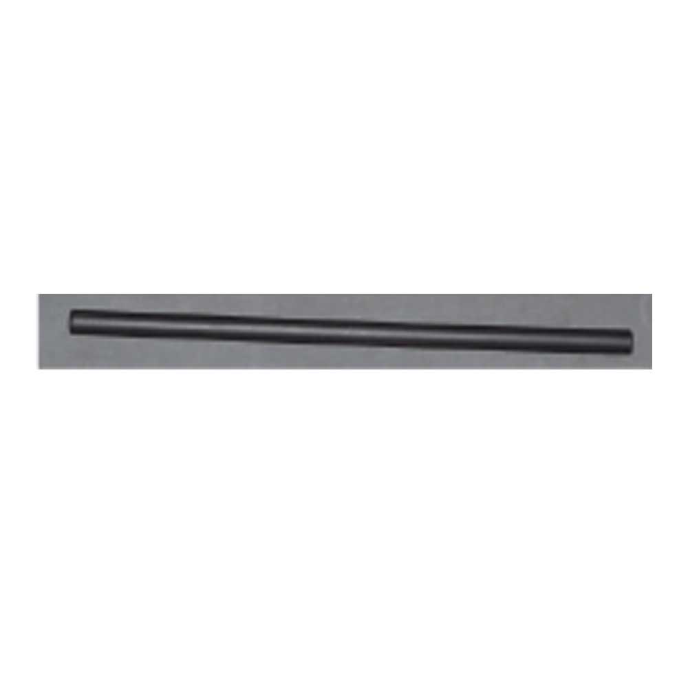 Hard Rubber Friction Rod, 9.5" X 1/2" Dia