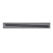 Hard Rubber Friction Rod, 9.5" X 1/2" Dia