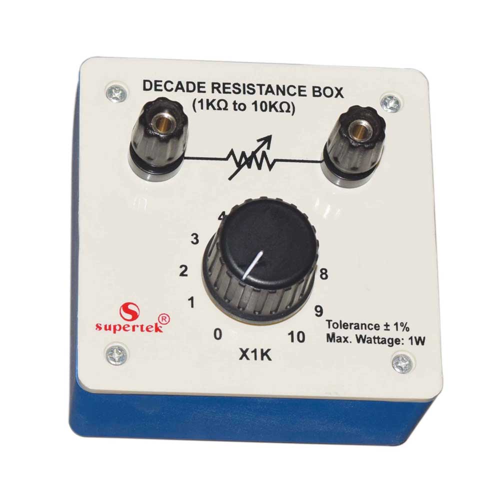 Resistance Box, Decade Pattern100 To 1000 Ohm